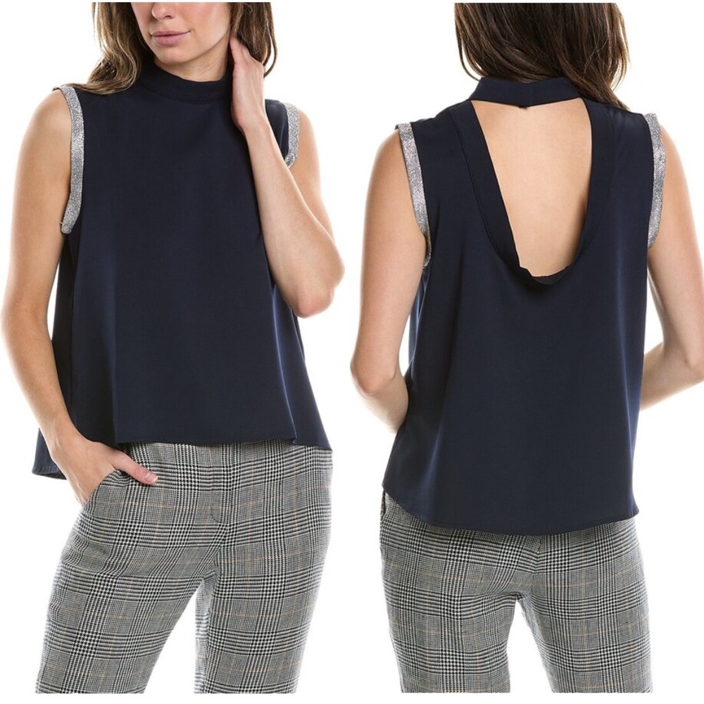 Gracia Open Back Sleeveless Top